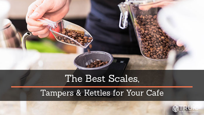 The Best Scales, Tampers, and Kettles for Your Cafe image.
